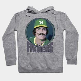 Rollie Fingers Vintage Design Hoodie